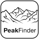 Explorez plus de montagnes que n'importe quel alpiniste! PeakFinder AR le rend possible… et affiche les noms de toutes les montagnes et pics avec un panorama à 360°